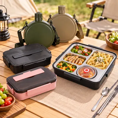 Stainless Steel Food Storage Containers, Lunch Boxes and Bottles