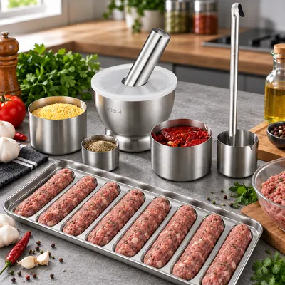 Stainless Steel Kitchen Tools and Accessories