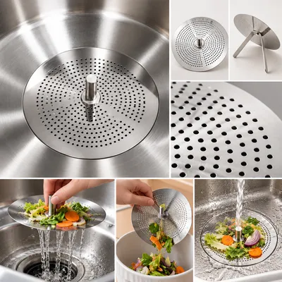Stainless Steel Sink Strainer
